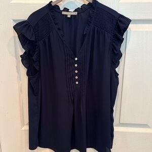 Liona Flutter Detail Blouse